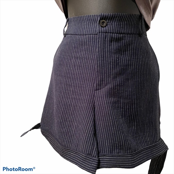 Relished Pants - Pinstripe Shorts